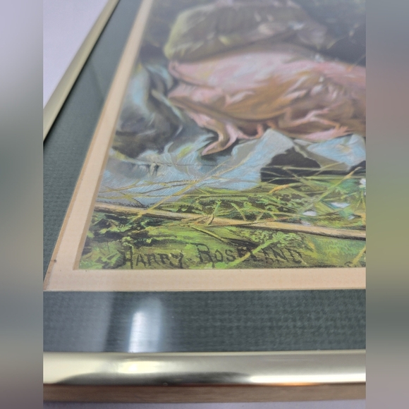 Harry Roseland He Loves Me Print On The Farm Man Admiring Women Pulling Petals - Picture 5 of 12